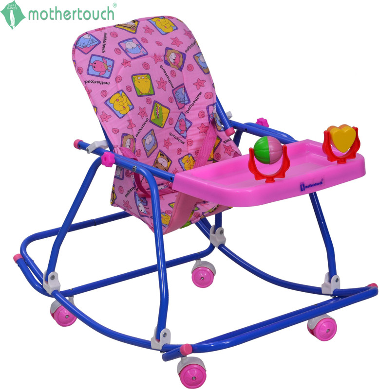 Mothertouch 3-in-1 Walker With Parent Rod(Pink) RS.1400 (42.00% Off) - Flipkart