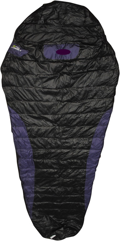 Bs Spy Duck Feather Warm Dual Tone Sleeping Bag(Black)