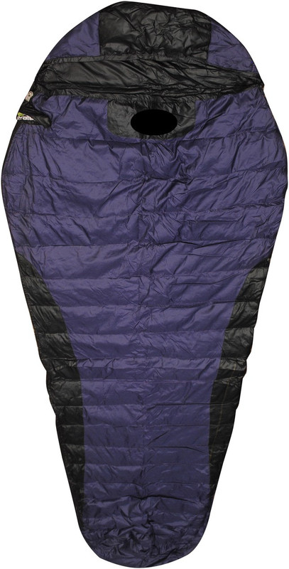 Bs Spy Duck Feather Warm Dual Tone Sleeping Bag(Purple)