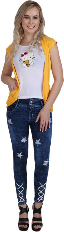 Western World Casual Cap Sleeve Solid Women Multicolor Top