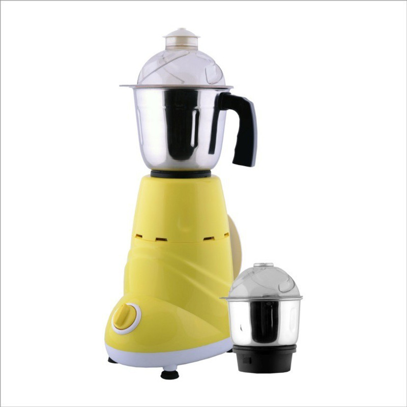 Anjalimix ZOBODUOYELLOW Zobo Duo 600 W Mixer Grinder(Yellow, 2 Jars)