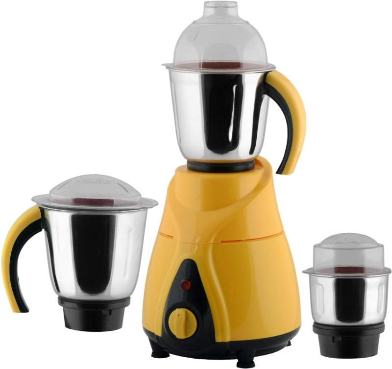 Anjalimix spectrayellow Spectra Yellow 1000 W Mixer Grinder(Yellow, 3 Jars)