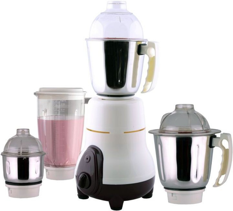 Anjalimix euroivory4jar750 Euro 750 Watts 4 Jars 750 W Mixer Grinder(Ivory, 4 Jars)