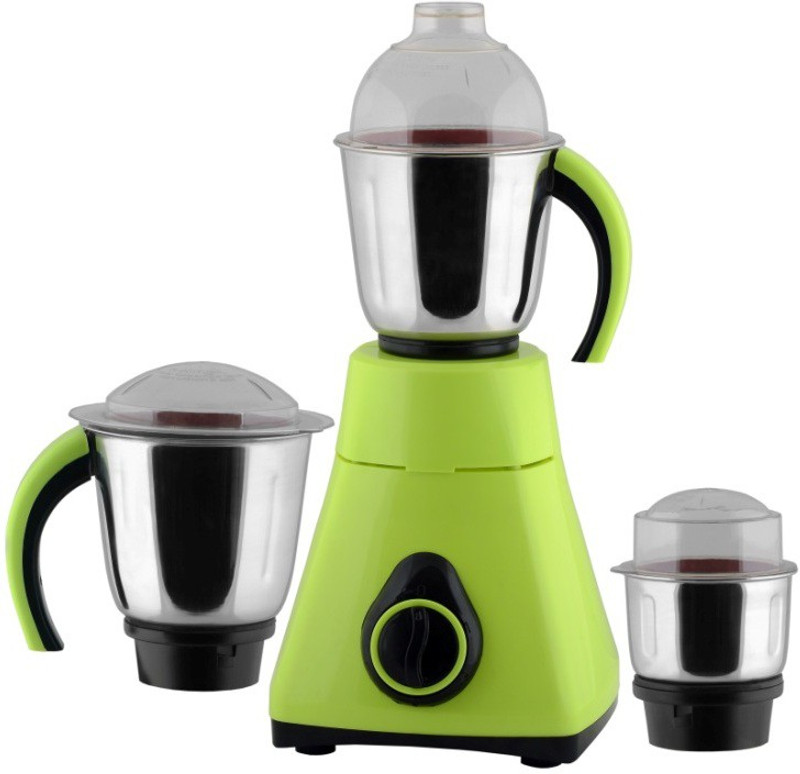 Anjalimix amuragreen Amura Green 1000 W Mixer Grinder(Green, 3 Jars)
