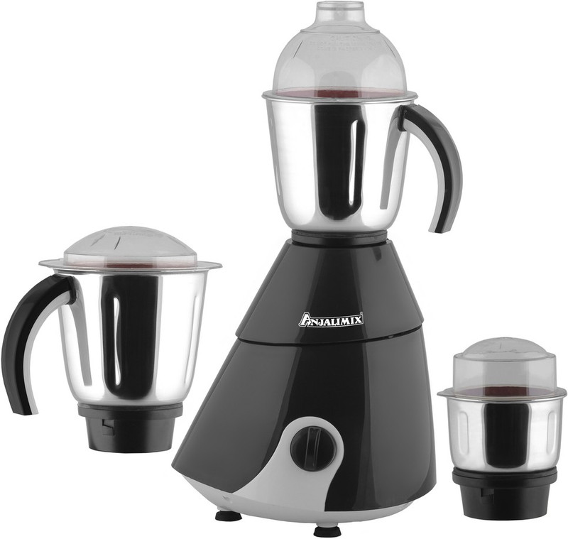 Anjalimix instagreay Insta Grey 1000 Watts 1000 W Mixer Grinder(Grey, 3 Jars)