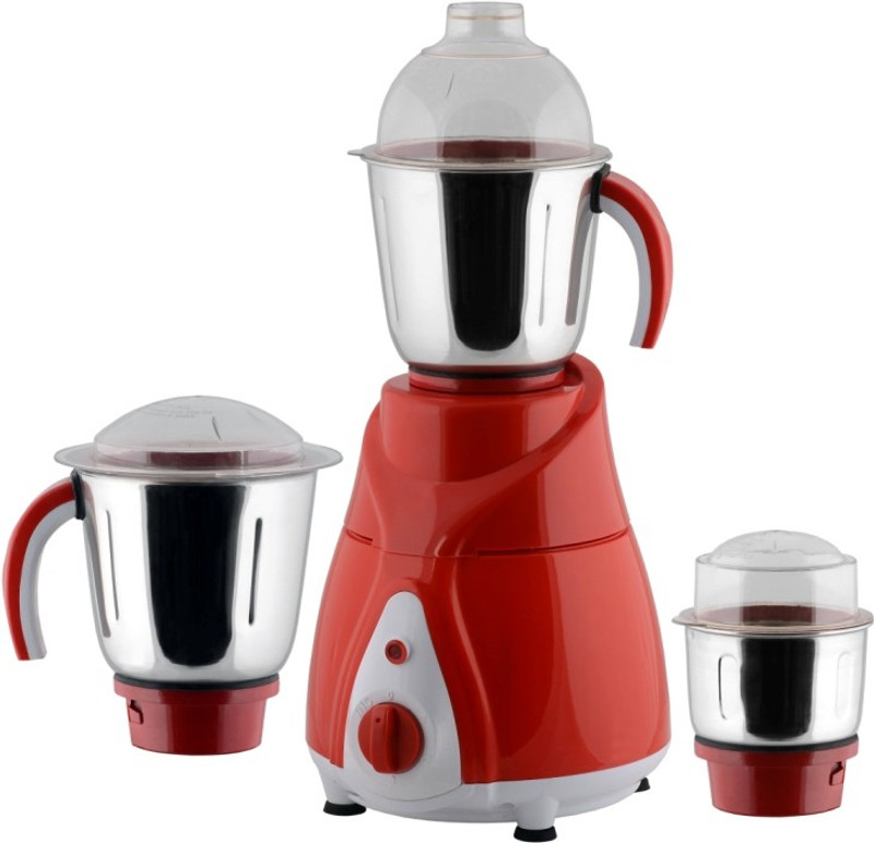Anjalimix spectrared750 Spectra Red 750 Watts 750 W Mixer Grinder(Red, 3 Jars)