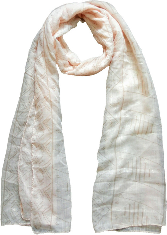 VastraMilap Geometric Print Cotton Blend Women Scarf