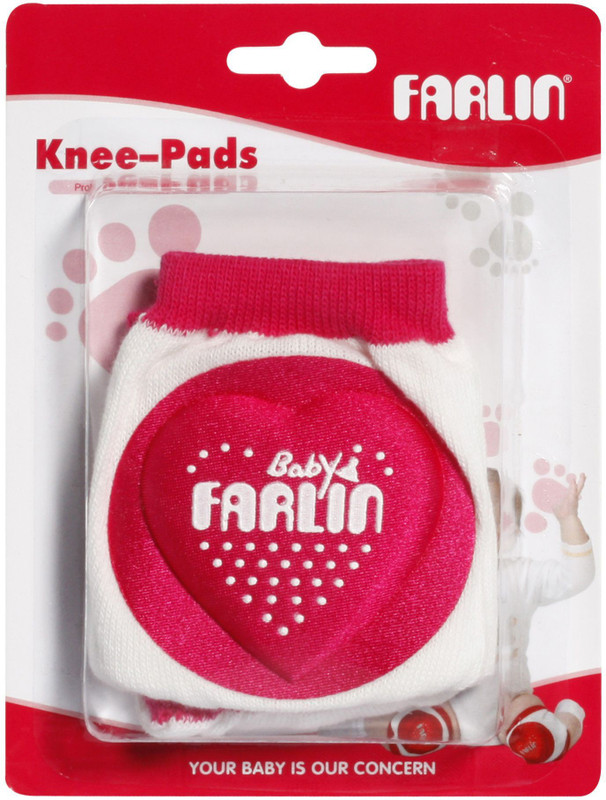 Farlin 'BF-672 Pink Baby Knee Pads(Giraffe) Farlin 'BF-672 Pink Baby Knee Pads(Giraffe)
