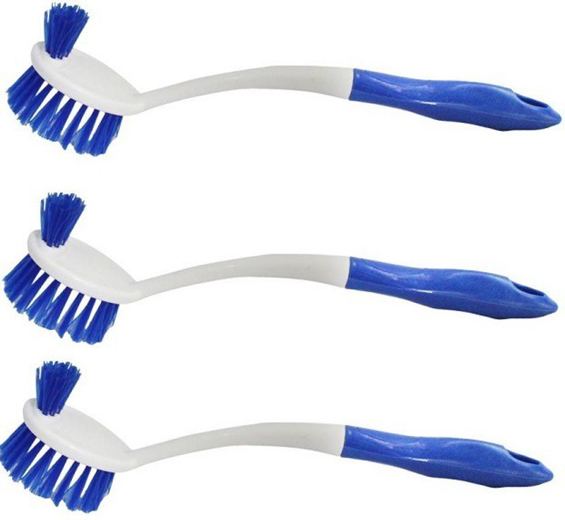 bajrang Wash basin and Toilet seat cleaning Brush (Set of 03 pcs.) Toilet Brush