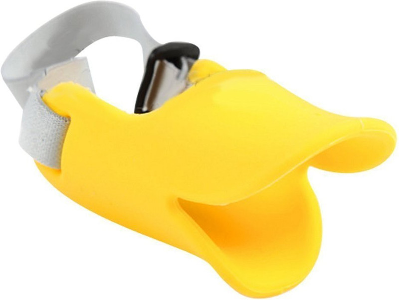 FUTABA Large Strips Dog Muzzle(Yellow)