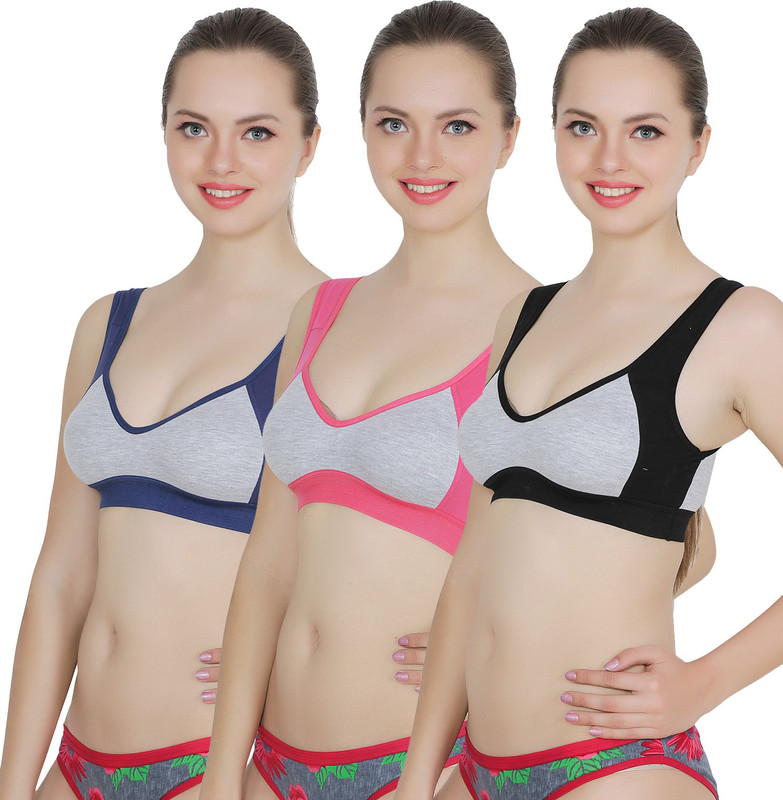 Yana Women Sports Bra(Multicolor)