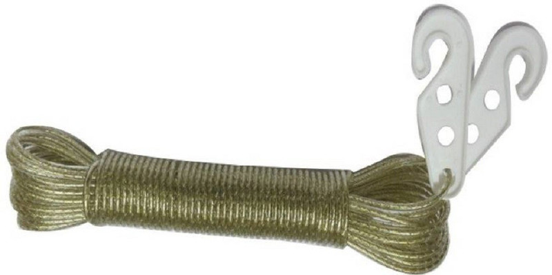 Bajrang Cloth Steel Rope 20m Plastic Steel Clothesline 20 M