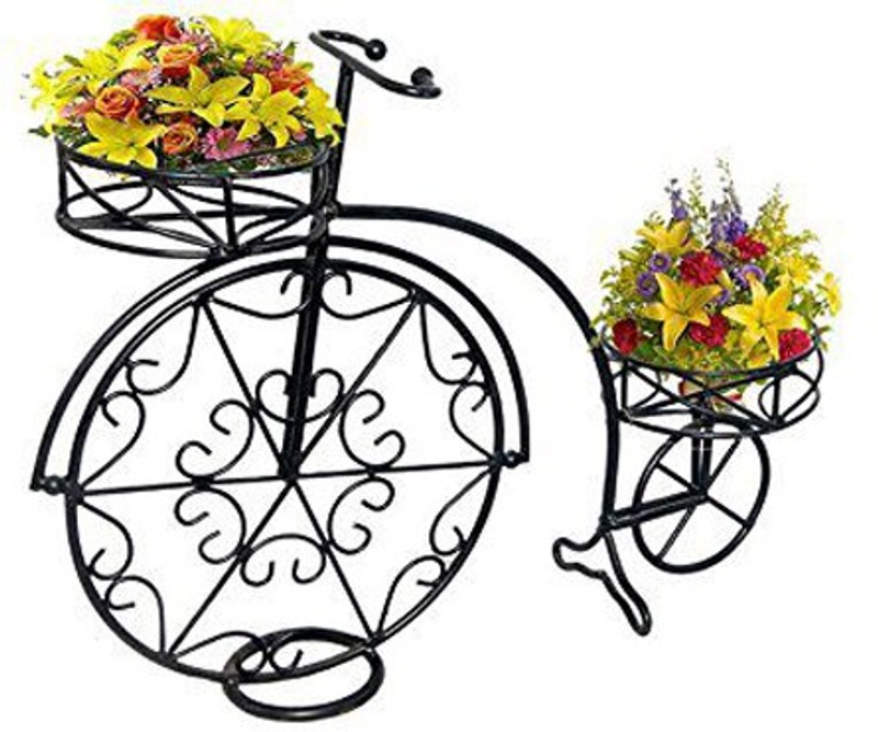 craftspoint Iron Vase(40 inch, Black)