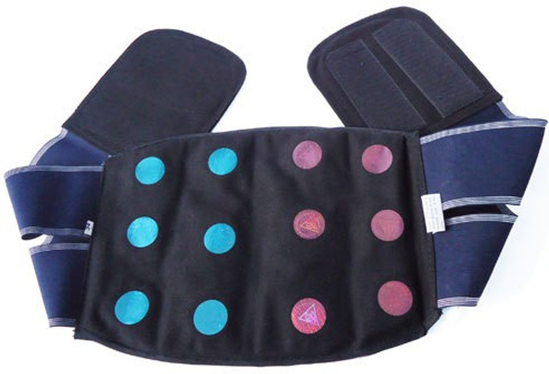 ACUPRESSURE Acupressure Back & Belly Belt 12 Magnet (36) Stepper(Multicolor)