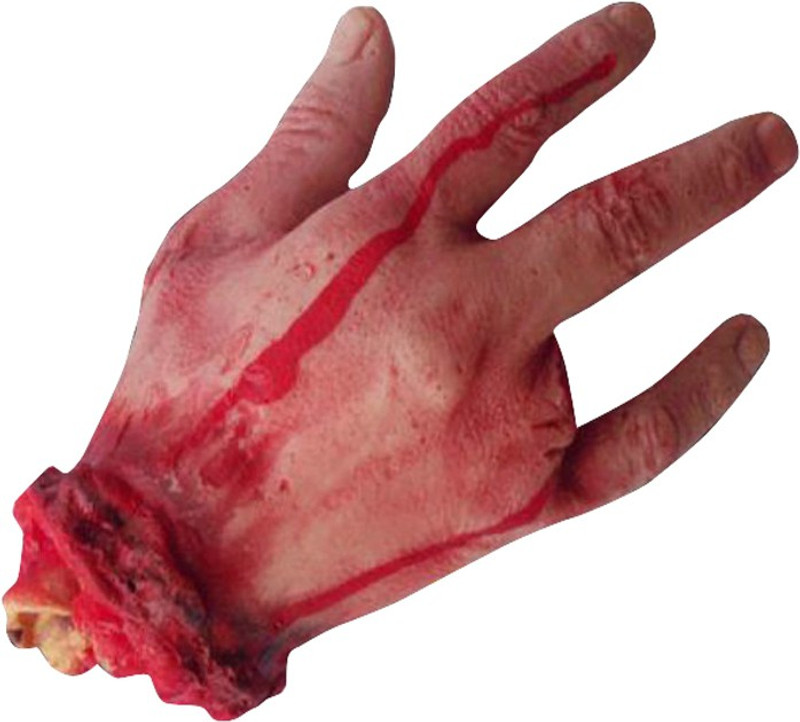FUTABA Halloween Bloody Hand Horror prop Gag Toy