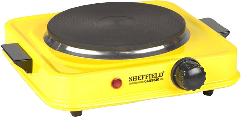 Sheffield Classic Sh-2001induction Radiant Cooktop(Yellow, Push Button)