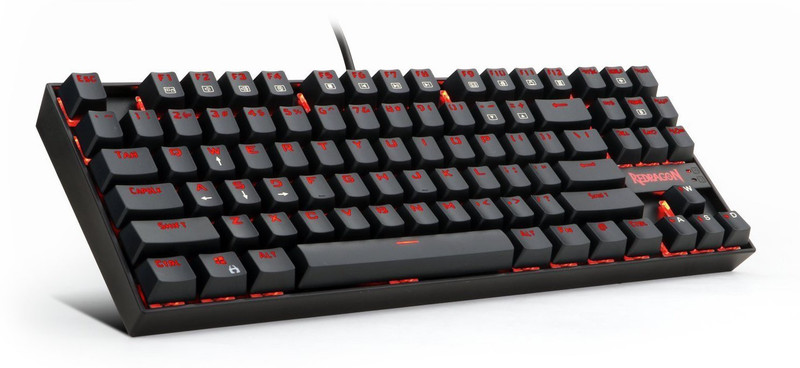 Redragon K552 KUMARA LED Backlit Mechanical Gaming Keyboard Wired USB Gaming Keyboard(Black)