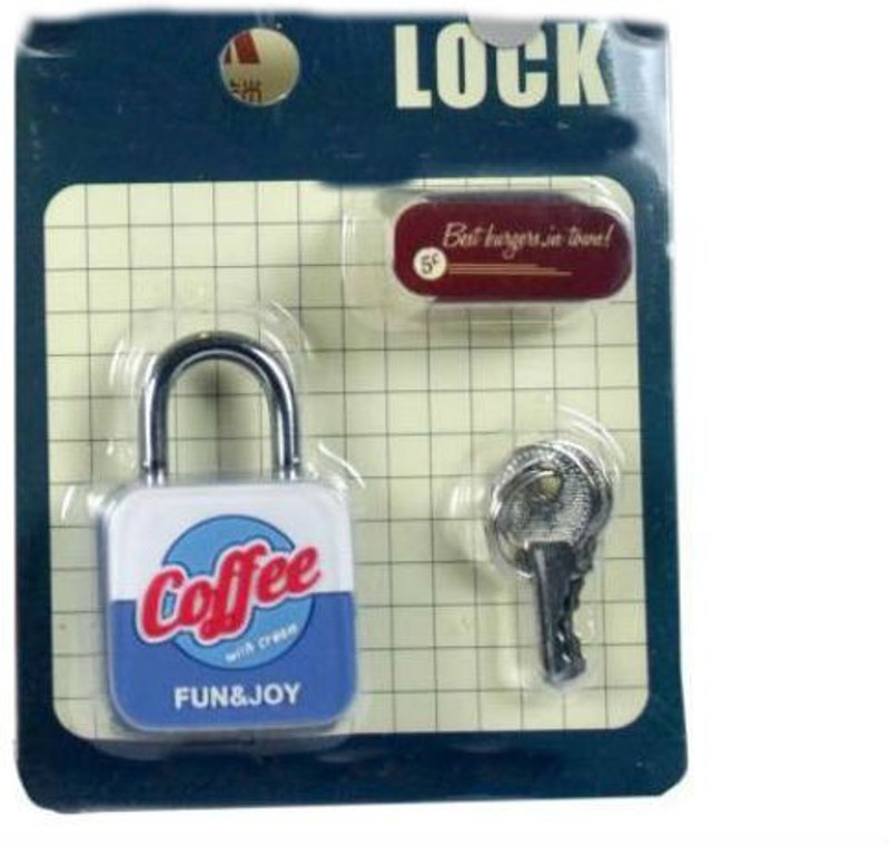 Shrih New Style Key And Safety Lock(Multicolor)