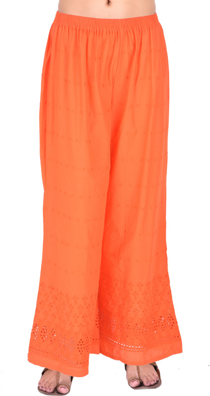 Gayati Regular Fit Women Orange Trousers