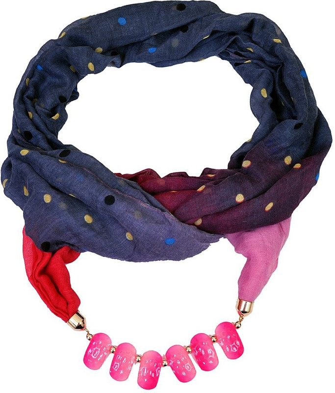 Chooz Designer Studio Printed Cotton Blend Girls Scarf, Stole