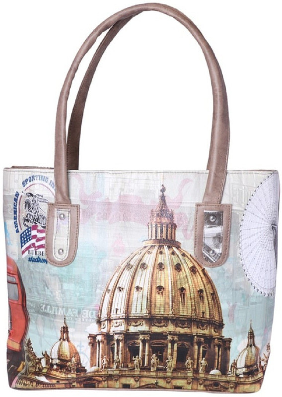 Kreative kreative women bags Waterproof Messenger Bag(Beige, 3 L)