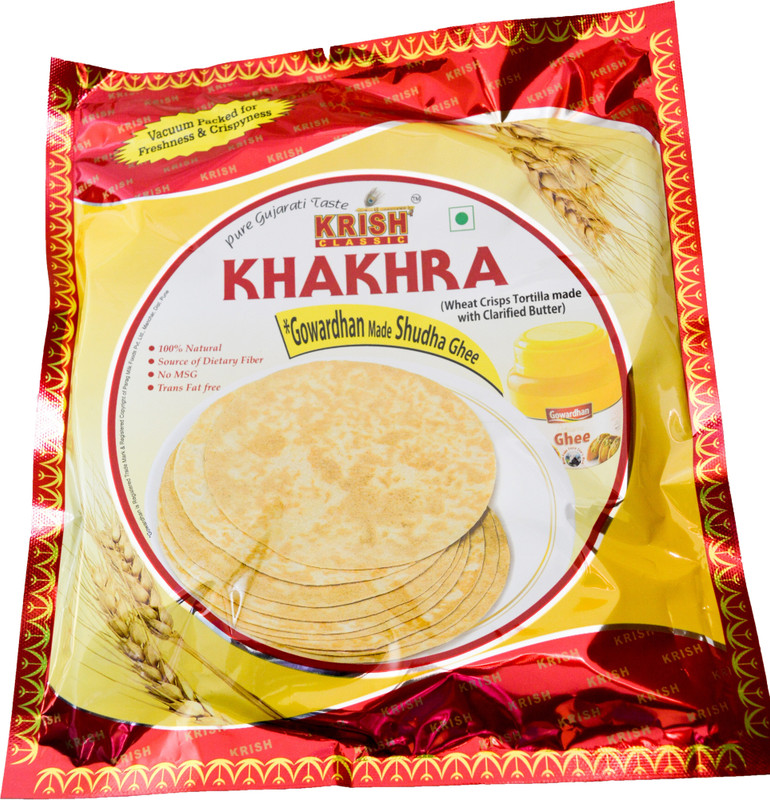 Krish Classic Gowardhan Made Suddh Ghee Khakhra 200 g