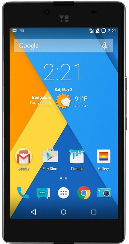 Yu Yuphoria (Black & Silver, 16 GB)(2 GB RAM) Yu Yuphoria (Black & Silver, 16 GB)(2 GB RAM)