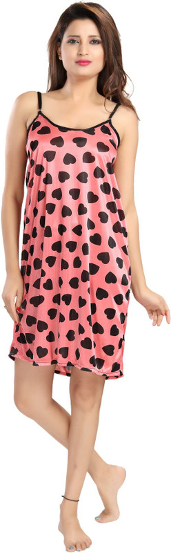 Shopping World Women Nighty(Orange)