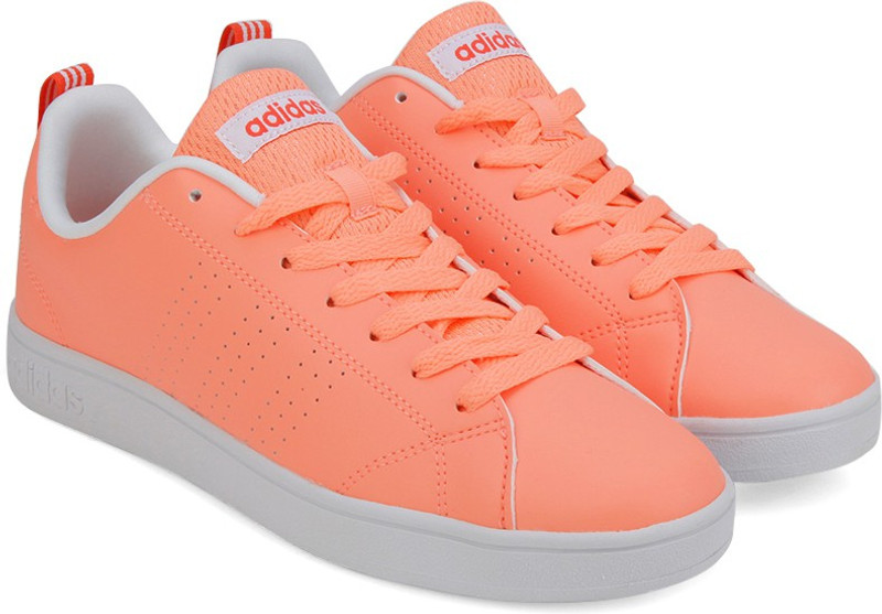 ADIDAS NEO VS ADVANTAGE CLEAN W Sneakers For Women(Orange, Grey)