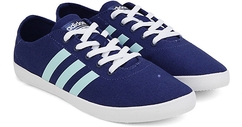 ADIDAS NEO CLOUDFOAM QT VULC W Sneakers For Women(Blue)