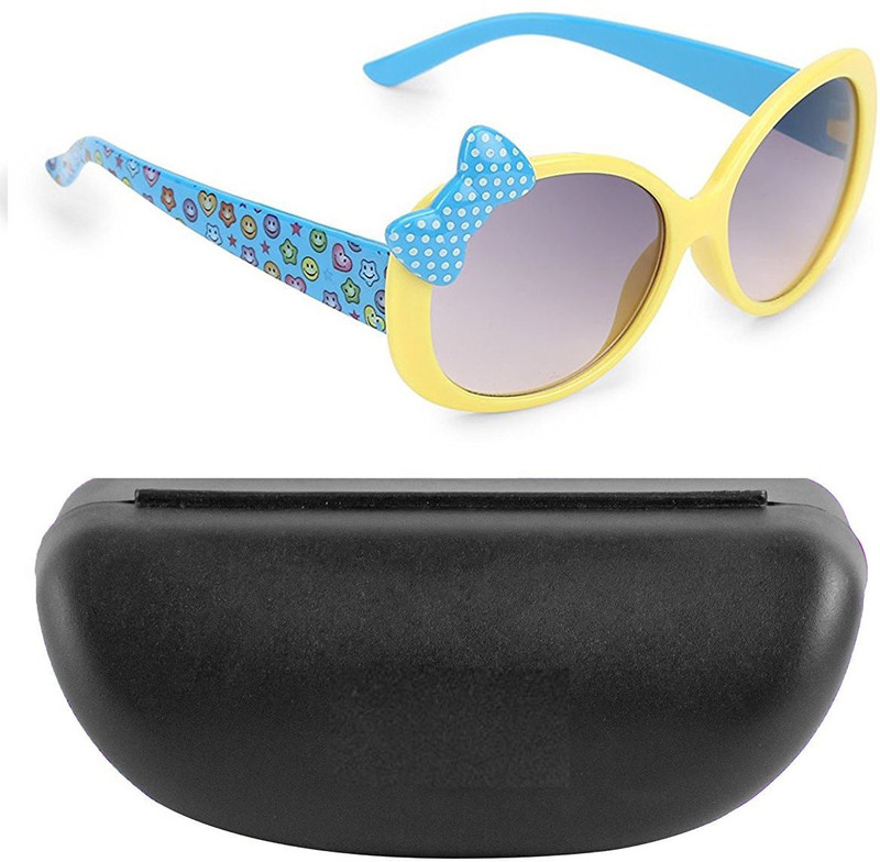 Kidofash Oval Sunglasses(For Girls)