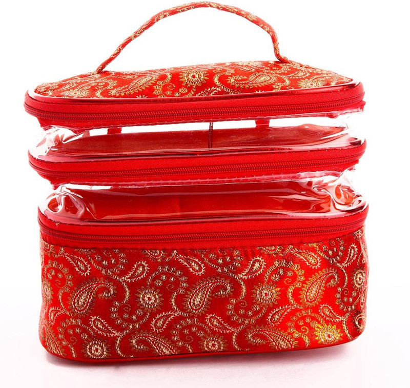 Utsavi UF-MPB-10066-Red Waterproof Multipurpose Bag(Red, 6 inch)