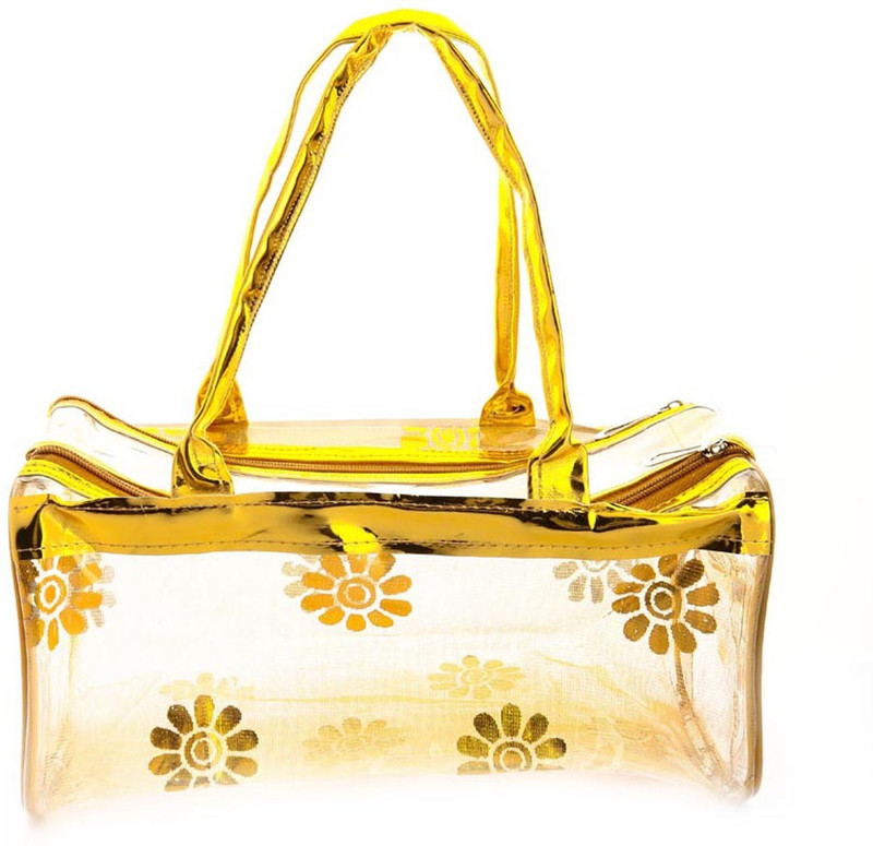 Utsavi UF-MPB-10100-Gold Waterproof Multipurpose Bag(Gold, 7 inch)