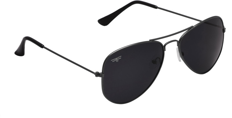 FLIP Oval Sunglasses(Black)