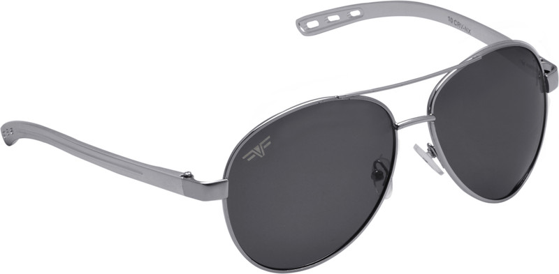 FLIP Oval Sunglasses(Silver)