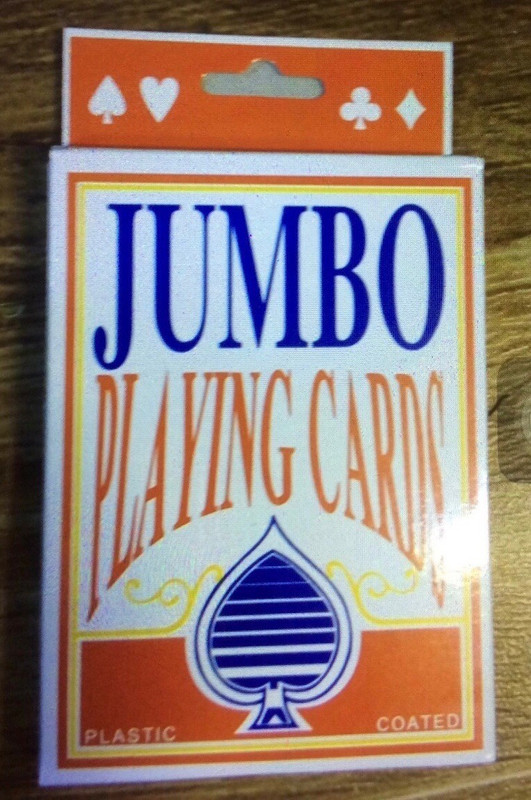 Funcart Multicolor Jumbo Playing Cards For Decoration - 1 g Funcart Multicolor Jumbo Playing Cards For Decoration - 1 g