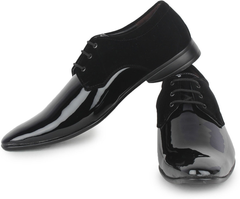 Beonza Party Wear Shoes For Men(Black)