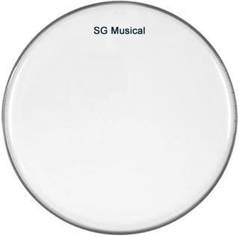 SG MUSICAL Treble02 Dhol Head Skin(White)