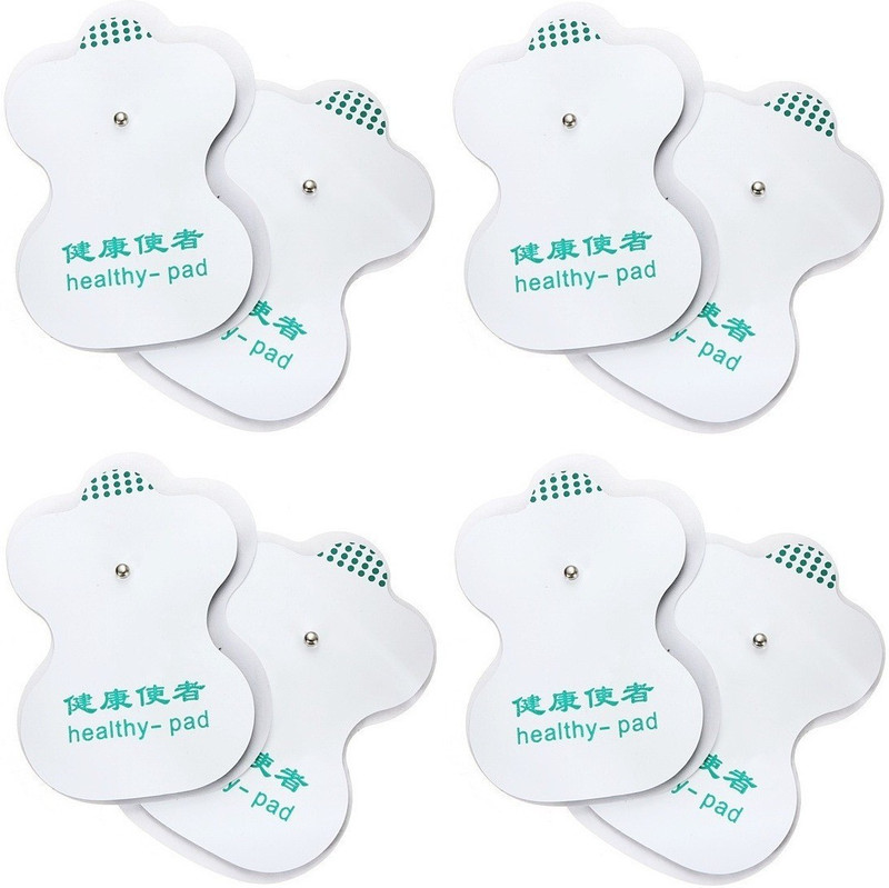 Health Herald Tens Digital Therapy Machine Electrodes Pads (Pack of 8) Electrotherapy Device(AG1657)