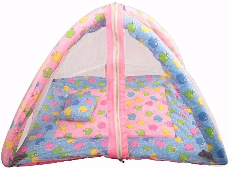 Babies Bloom Cotton Infants Play Gym With Colorful Apple Cut Mosquito Net(Multicolor) Babies Bloom Cotton Infants Play Gym With Colorful Apple Cut Mosquito Net(Multicolor)