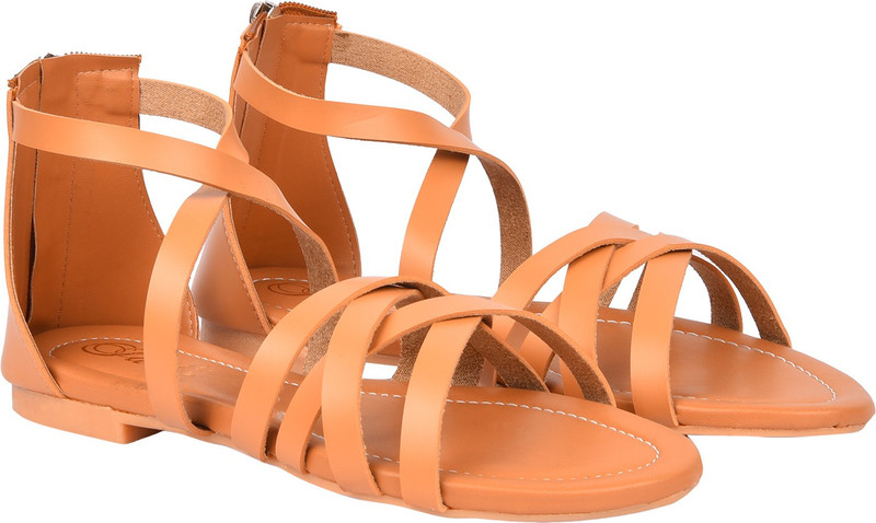 Jade Women Orange Sandals