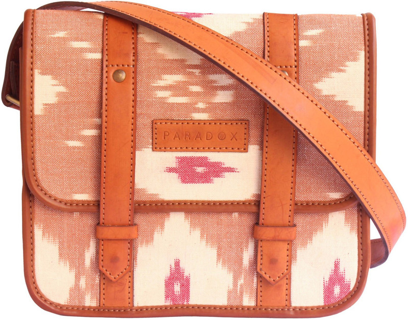 Paradox Tan Messenger Bag