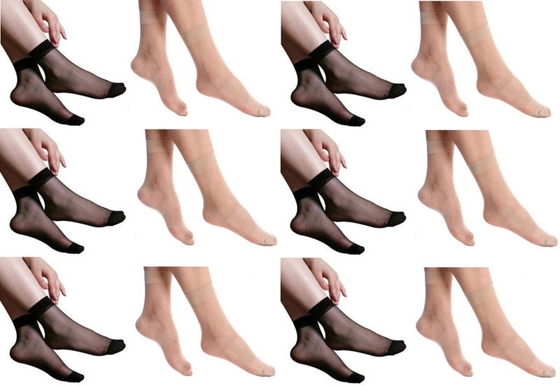 Simon Women Striped Ankle Length(Pack of 12)