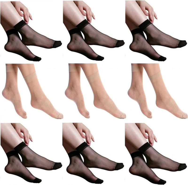 Simon Women Solid Ankle Length(Pack of 9)