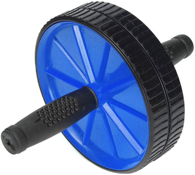 VibeX ® Wheel Abdominal Workout Roller For Exercises. Cushioned Handles Ab Exerciser(Blue, Black) VibeX ® Wheel Abdominal Workout Roller For Exercises. Cushioned Handles Ab Exerciser(Blue, Black)