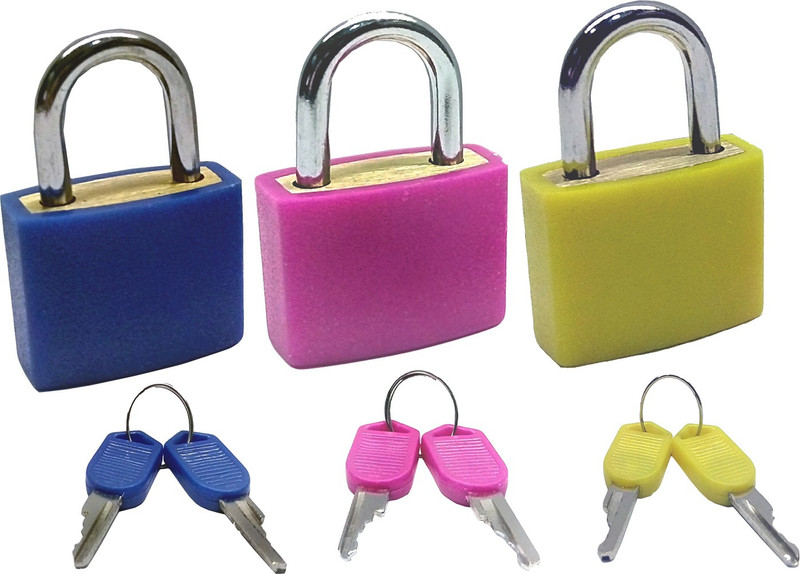 Povo Colorful Luggage Lock 305147 Safety Lock(Multicolor)