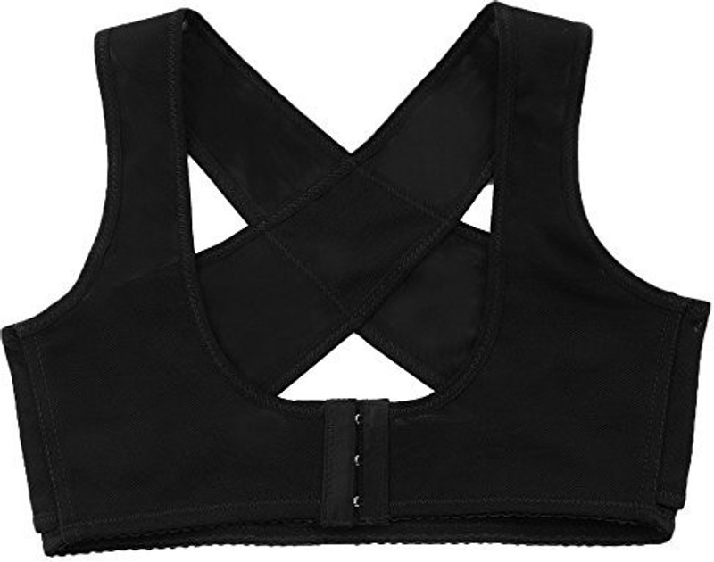 Futaba Women Adjustable Back Support Belt Posture Corrector Brace - Large Back Support