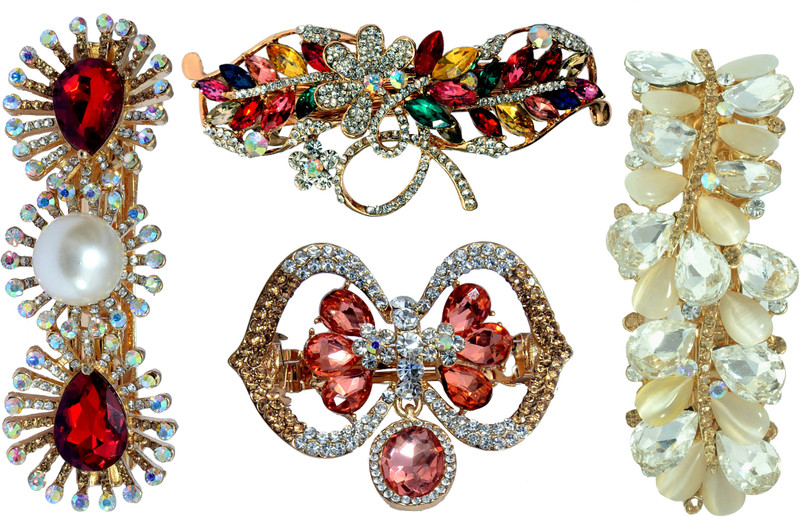 Mansiyaorange Designer Fancy Latest Combo Of Stone Hair Pin Hair Clip(Multicolor) Mansiyaorange Designer Fancy Latest Combo Of Stone Hair Pin Hair Clip(Multicolor)