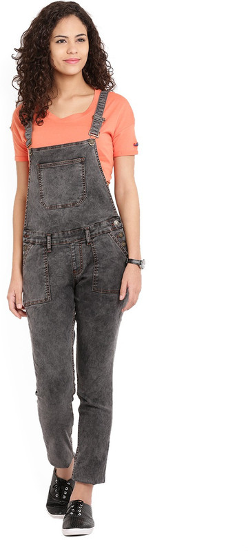 People Regular Women Grey Jeans