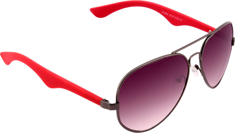 Amour Aviator Sunglasses(Brown)